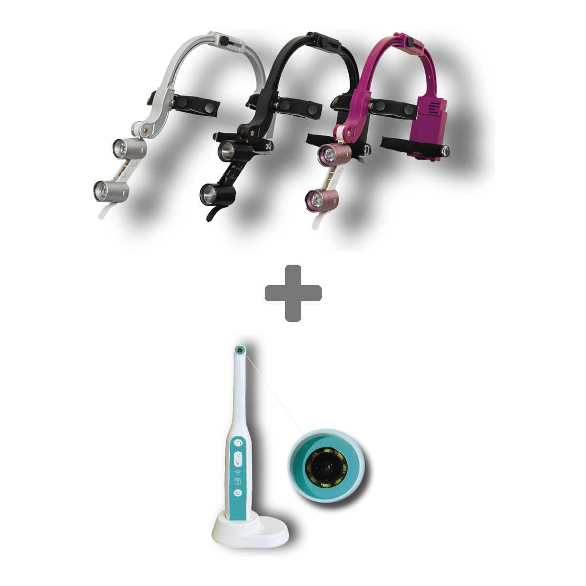 Kit Frontoluz A-1 + Cámara intraoral