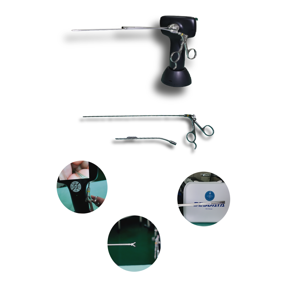 Otoscopio Besdata y accesorios